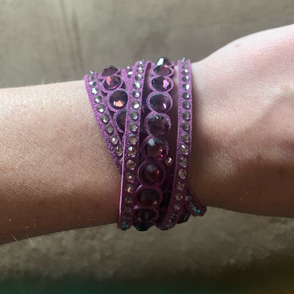 Swarovski wrap bracelet